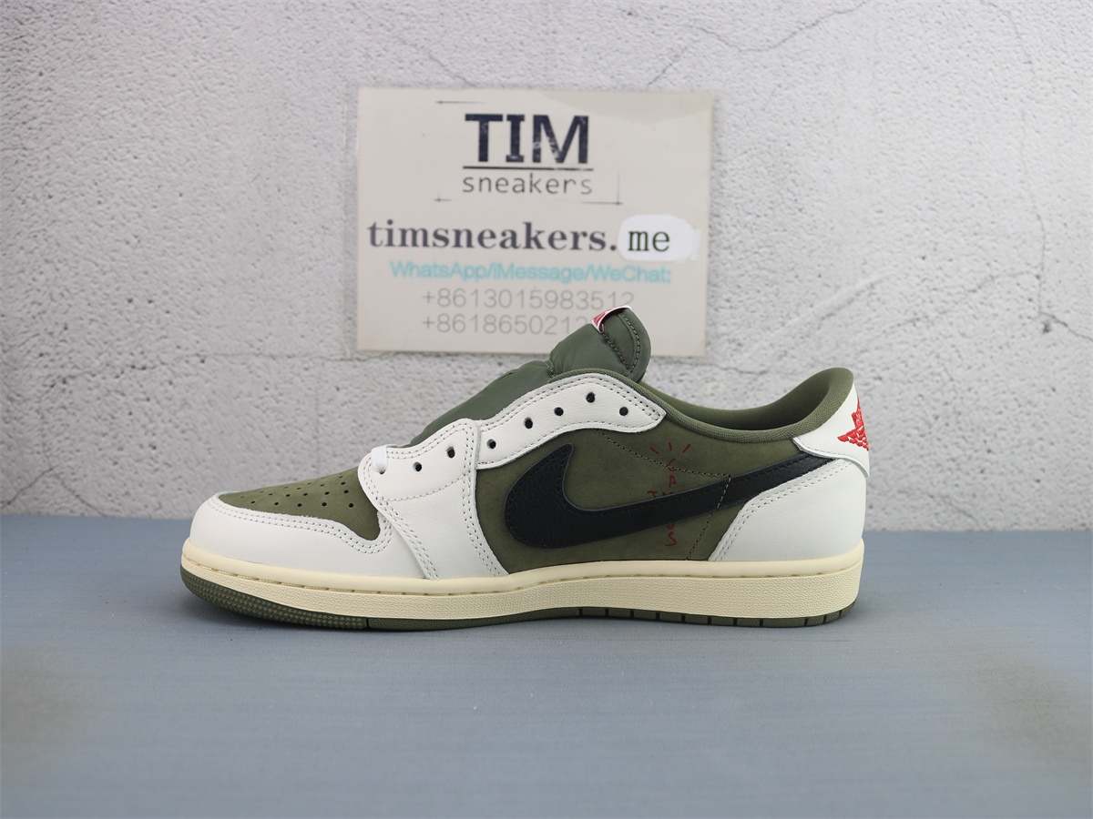 LJR Batch Travis Scott x Air Jordan 1 Low OG Medium Olive DM7866-200